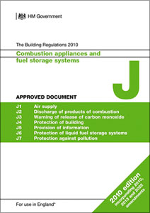 Approved Document J: Combustion appliances and fuel storage systems