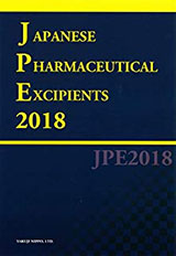 Japanese Pharmaceutical Excipients 2018