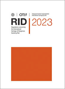 RID 2023 Regulations Concerning the International Carriage of Dangerous Goods by Rail (Hardback)