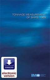 Tonnage Measurement of Ships, 1970 Edition e-book (e-reader download)