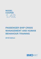 Passenger ship crisis management & human behaviour training, 2018 (Model Course 1.42) e-book (e-Reader)
