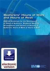 IMO/ILO Guidelines on Seafarers' Hours, 1999 Edition e-book (E-Reader Download)