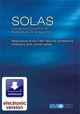 SOLAS - Bulk Carrier Safety, 1999 edition