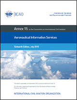 ICAO Annex 15 - Aeronautical Information Services