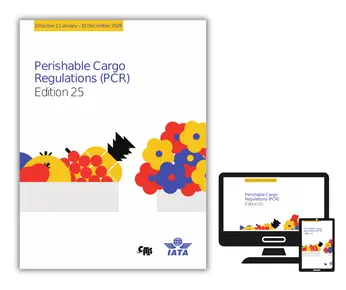 IATA Perishable Cargo Regulations (PCR) 25th Edition 2026 (Digital)