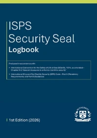 ISPS Security Seal Logbook - 1st Edition (2026) ISPS Security Seal Logbook - 1st Edition