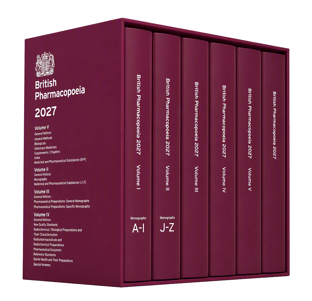 British Pharmacopoeia 2027 Hard Copy (Printed) Edition
