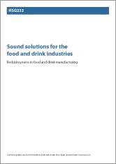 HSG232 Sound Solutions for the Food and Drink Industries