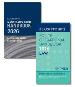 Blackstone's Police Handbooks