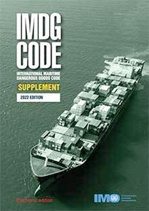 IMDG Code Supplement, 2022 Edition