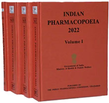 Indian Pharmacopoeia 2022, 9th Edition