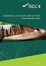 NEC4: Engineering and Construction Contract Option E